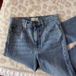 Madewell The Perfect Vintage Crop Jean in Ainsworth Wash